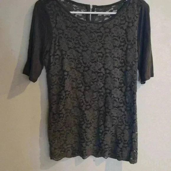 Soho Tops - Soho Jeans New York And Company Womens Small Dark Green Short‎ Sleeve Top